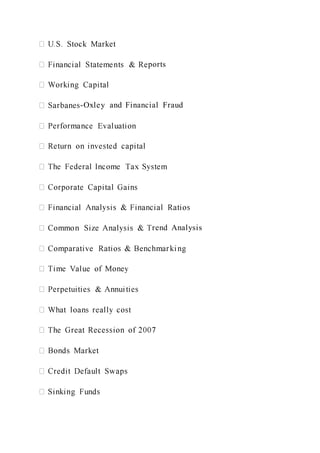 ports
-Oxley and Financial Fraud
rend Analysis
 