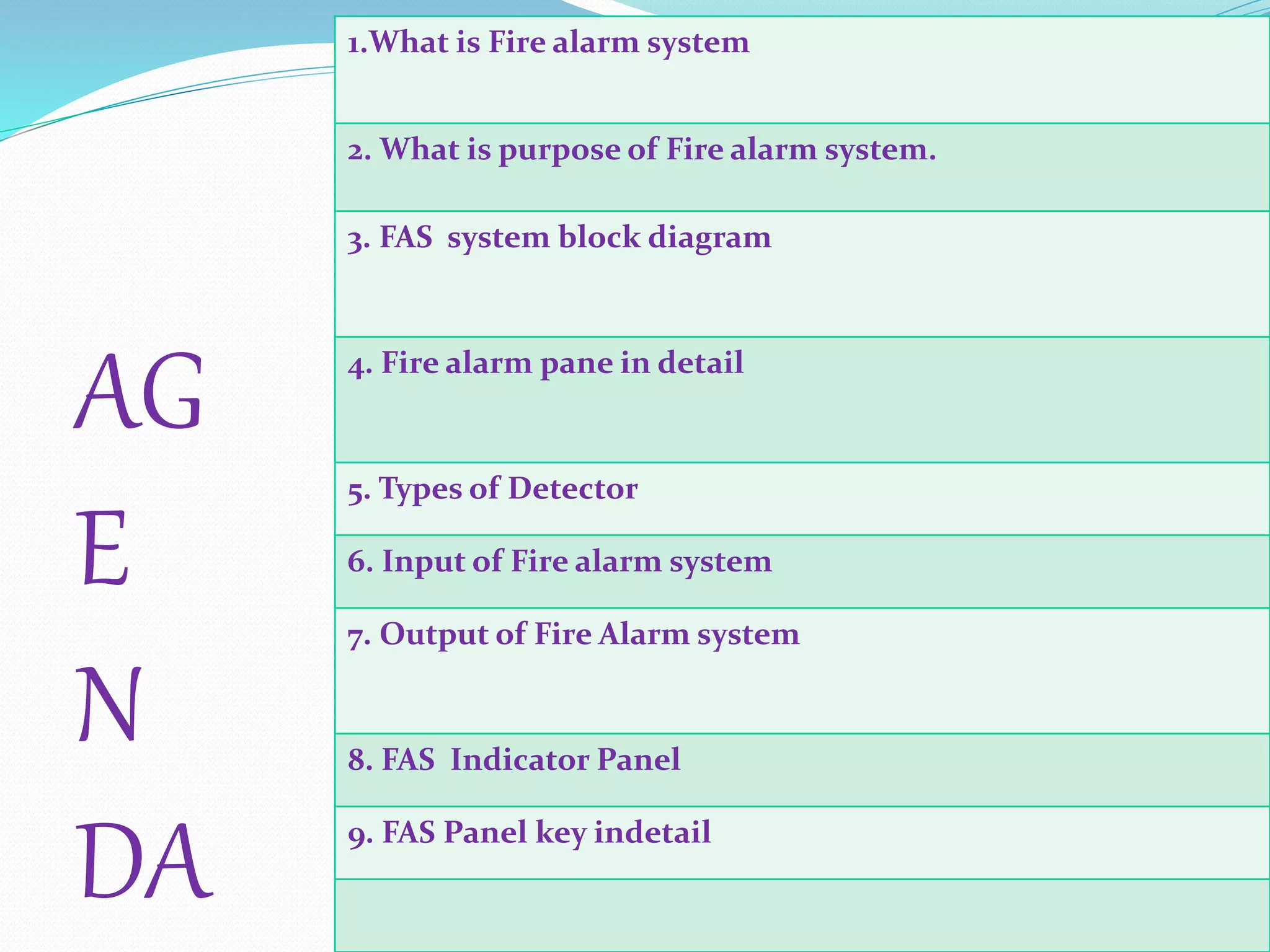 fire alarm system | PPTX