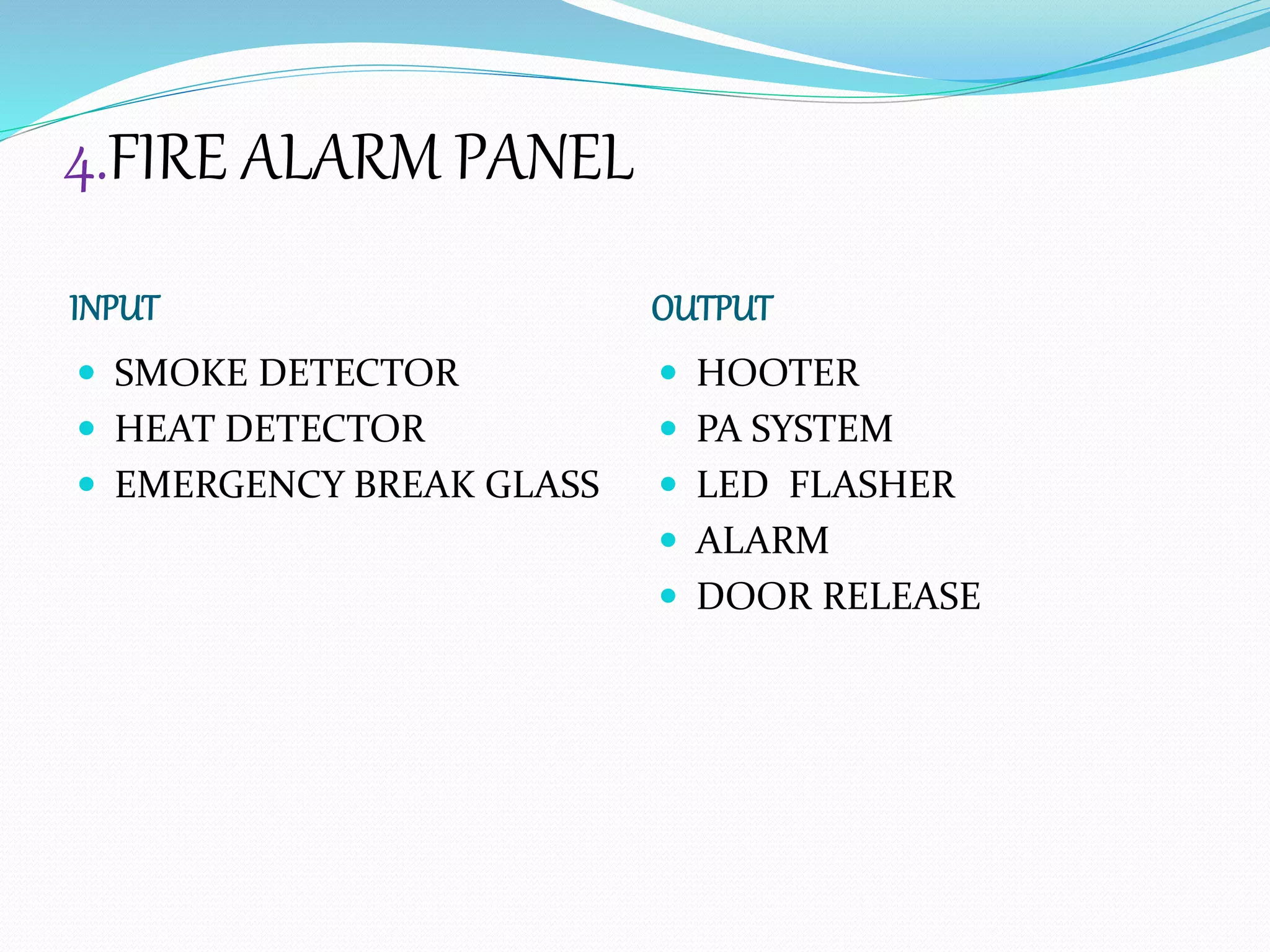 fire alarm system | PPTX