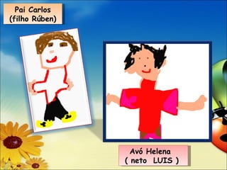 Avó Helena ( neto LUIS ) Pai Carlos (filho Rúben)