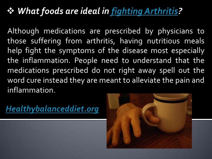 Foods to Include and Avoid in Arthritis