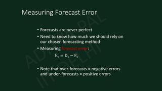 1 forecasting SHORT NOTES FOR ESE AND GATE | PDF