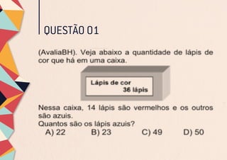 QUESTÃO 01
 