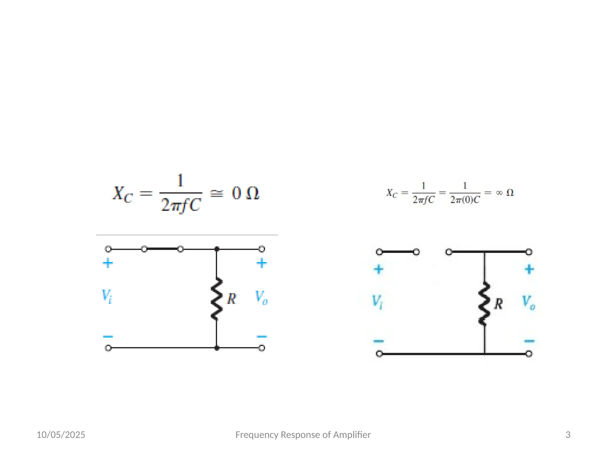 10/05/2025 Frequency Response of Amplifier 3
 