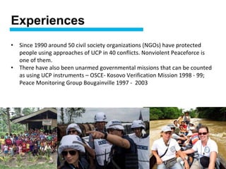 Unarmed Civilian Protection Meets Sustainability | PPTX