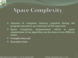 1. Fundamental Concept - Data Structures using C++ by Varsha Patil | PPTX