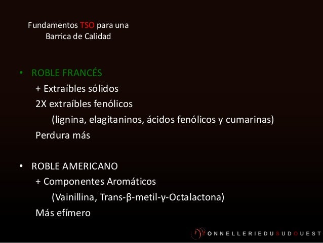 Fundamentos tso para una barrica de calidad (1. selección de madera) Madera de roble como es su beta