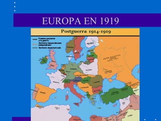 EUROPA EN 1919 