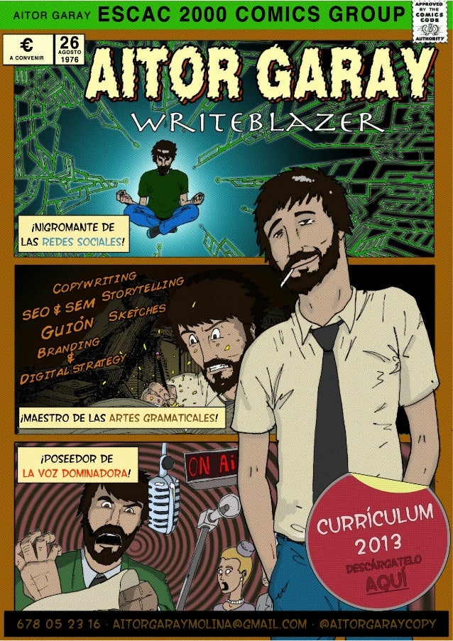 El Curr 237 Culum En C 243 Mic De Aitor Garay