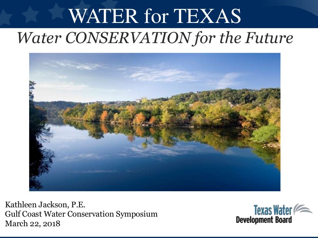Water for Texas Water Conservation in Texas