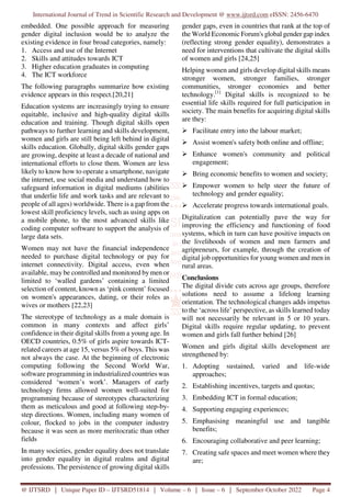 Gender Impact of ICT in Education | PDF