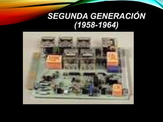 SEGUNDA GENERACIÓN
(1958-1964)
 
