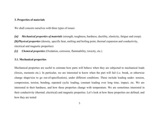 1 General Properties of Materials | PDF