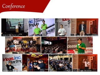 Minister of State, Teo Ser Luck
Ideasinc Participants
Ideasinc Finalist
Joytingle AudienceProf Freddy Boey
Ideasinc Finalist
Sustainable Living Lab
Teddy Zmrhal
Lead, IDEO Singapore
Audience
Ismail Gafoor
CEO & Co-Founder, P&N Holdings
Leslie Loh
Managing Director, Red Dot Ventures
Conference
Sam Baker
CEO & Co-Founder, StreetSine Technology Group
 