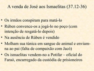 Textos áureos do livro de Gênesis:
A criação perfeita de Deus:
“E viu Deus tudo quanto fizera, e eis que era muito bom. E foi a tarde
e a manhã, o dia sexto.” – Gn 1.31
O senso de responsabilidade dado ao homem:
“Tomou, pois, o Senhor Deus o homem, e o pôs no jardim do Éden, para
o lavrar e guardar” – Gn 2.15
A consciência entre o certo e o errado:
“Então disse o Senhor Deus: Eis que o homem se tem tornado como um
de nós, conhecendo o bem e o mal” – Gn 3.22
O sentimento divino em face do livre arbítrio:
“Então arrependeu-se o Senhor de haver feito o homem na terra, e
isso lhe pesou no coração” – Gn 6.6
O viver ético e moral de sua criatura:
“Quando Abrão tinha 99 anos, o Senhor lhe disse: Eu sou Deus Todo-
Poderoso; anda em minha presença, e sê perfeito” – Gn 17.1
O reconhecimento do pecado como ofensa a Deus:
“Eis que o meu Senhor... Nenhuma coisa me vedou, senão a ti,
porquanto és sua mulher. Como posso eu cometer este grande mal, e
pecar contra Deus” – Gn 39.8,9
 