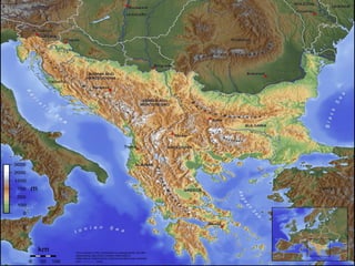 Condicionantes geográficos
   en la civilización griega
 