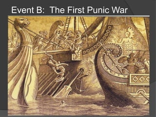 Event B: The First Punic War

 