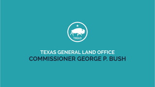 Texas General Land Office, George P. Bush