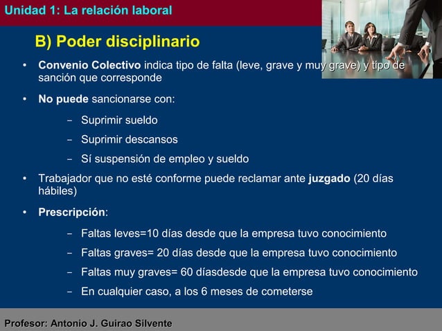 El derecho del Trabajo (FOL grado medio) | PPT