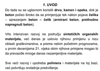 Građevinski materijali | PPT
