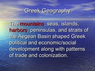 1 greece history geography | PPT
