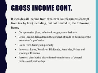 1 gross income | PPT