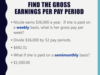 1 gross income | PPT