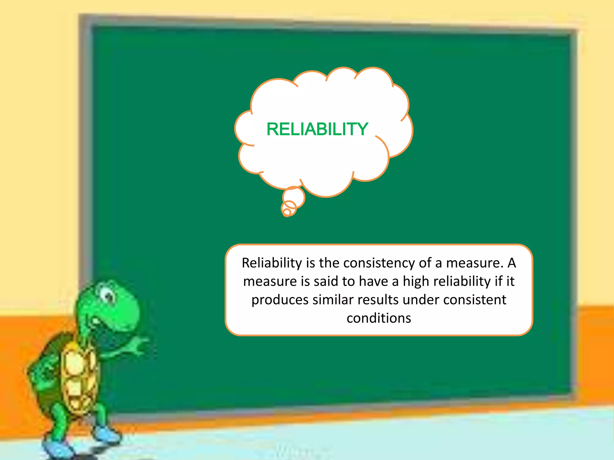 RELIABILITY IN LANGUAGE TESTING-TITIN'S GROUP | PPTX