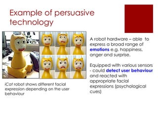 Behaviour Expression Group Project Brief - Designing for Behaviour Change | PPTX