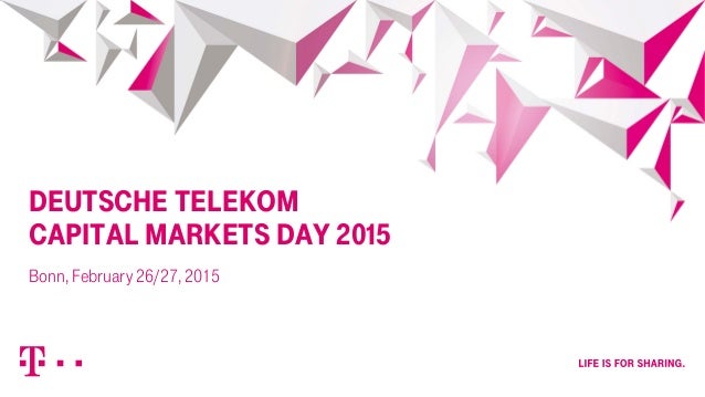 Deutsche Telekom Cmd 15 Group Strategy