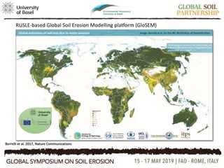 Global Soil Erosion Modelling : Global Analysis of the Cover-Management ...