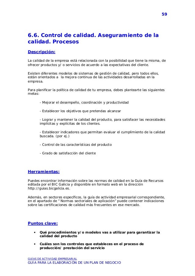 ejemplos de planes de negocios