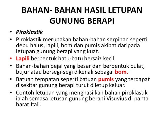 1 Gunung Berapi