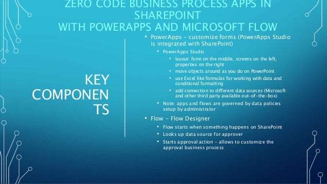 SharePoint Virtual Summit Zero code business process apps