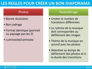 Place à l’outil!
Ouvrez Kizoa : http://www.kizoa.fr/
Kizoa
 