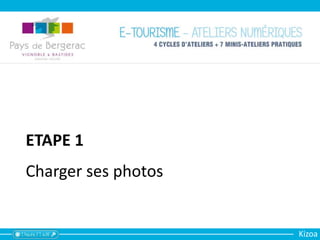 Vos photos /
albums
Voici votre
espace de travail
Kizoa
 