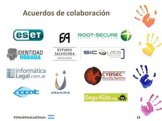 Acuerdos de colaboración




#1HackParaLosChicos             11
 