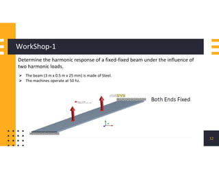 Perform full and MSUP harmonic analysis in Ansys | PDF