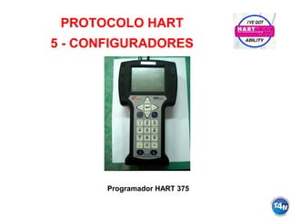 Programador HART 375
PROTOCOLO HART
5 - CONFIGURADORES
 