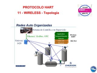 PROTOCOLO HART
11 - WIRELESS - Topologia
 