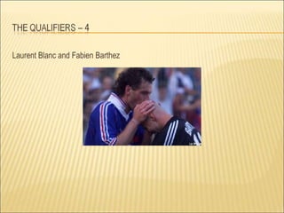 The defender had this good luck custom of his kissing the bald head of his goalkeeper before the start of the match. The two did this ritual for all their international matches that they played together. Later when they were together in the same club, they continued to do it, but only in the Champions League matches.Name both the players – No half points