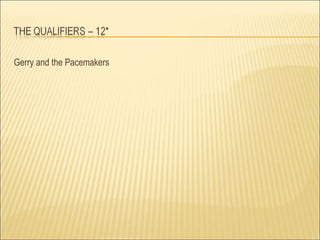 This is their first single to be no 1 in the UK charts in 1963. Identify the band?