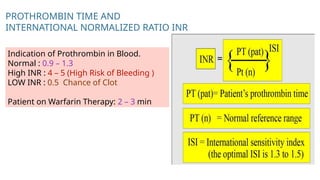 Comprehensive Overview of Hemostasis and Blood Clotting Mechanisms | PPTX