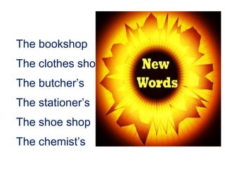 The bookshop 