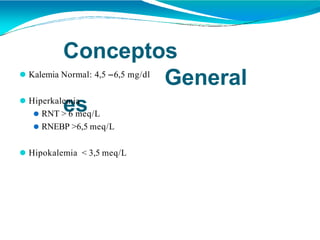 1Hiperkalemia.pptxmanejoytratabmiento de | PPTX