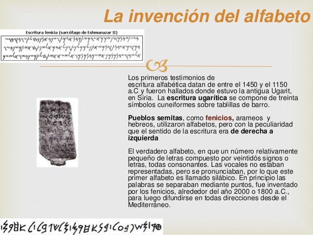 Historia de la escritura