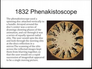 1) history of animation timeline | PPTX