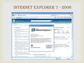 Internet Explorer 7 - 2006

           
 