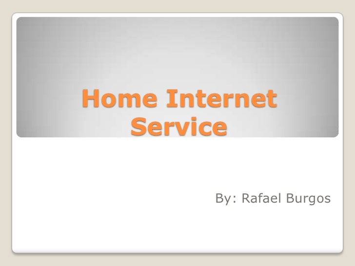 1 home service