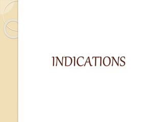 INDICATIONS
 